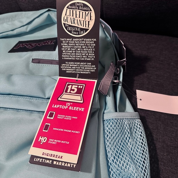 NWT Jansport Digital Laptop Backpack - Picture 3 of 3